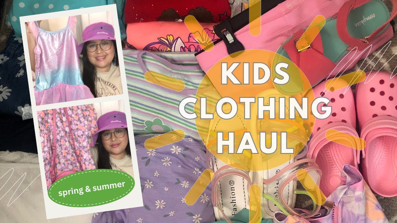Kids Spring & SUMMER Clothing Haul 2024 | Affordable Wardrobe☀️ The Children's Place, Walmart, H&M..