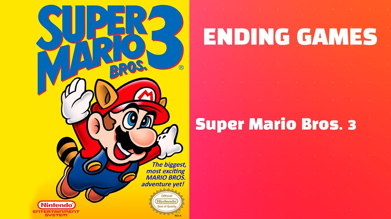 Ending - Super Mario Bros. 3 (NES - Nintendo EAD - 1988)