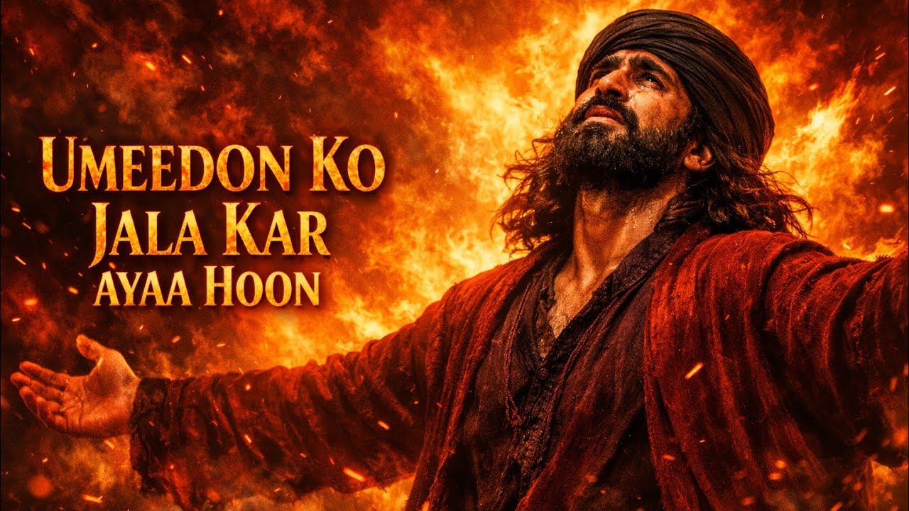 Umeedon Ko Jala Kar Ayaa Hoon | Heart Touching Sufi Dard Poetry | Sad Ishq