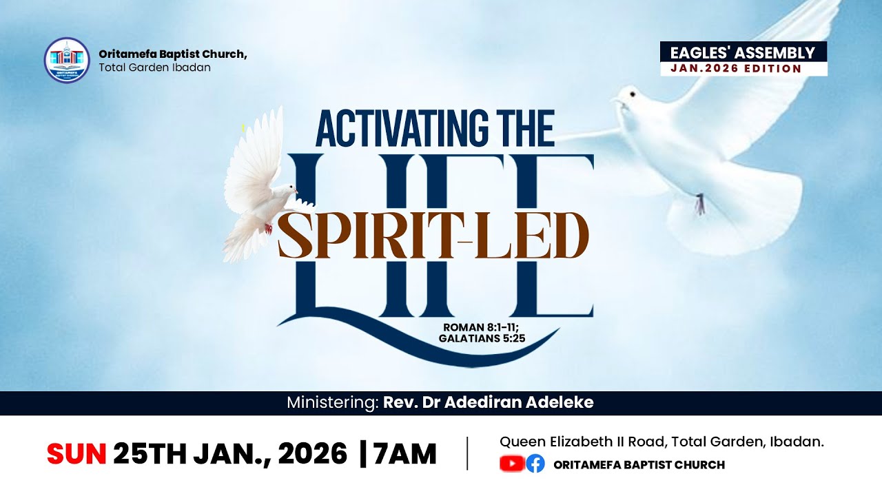 EAGLES' ASSEMBLY |   JANUARY 2026 EDITION  |  Activating the Spirit-Led Life