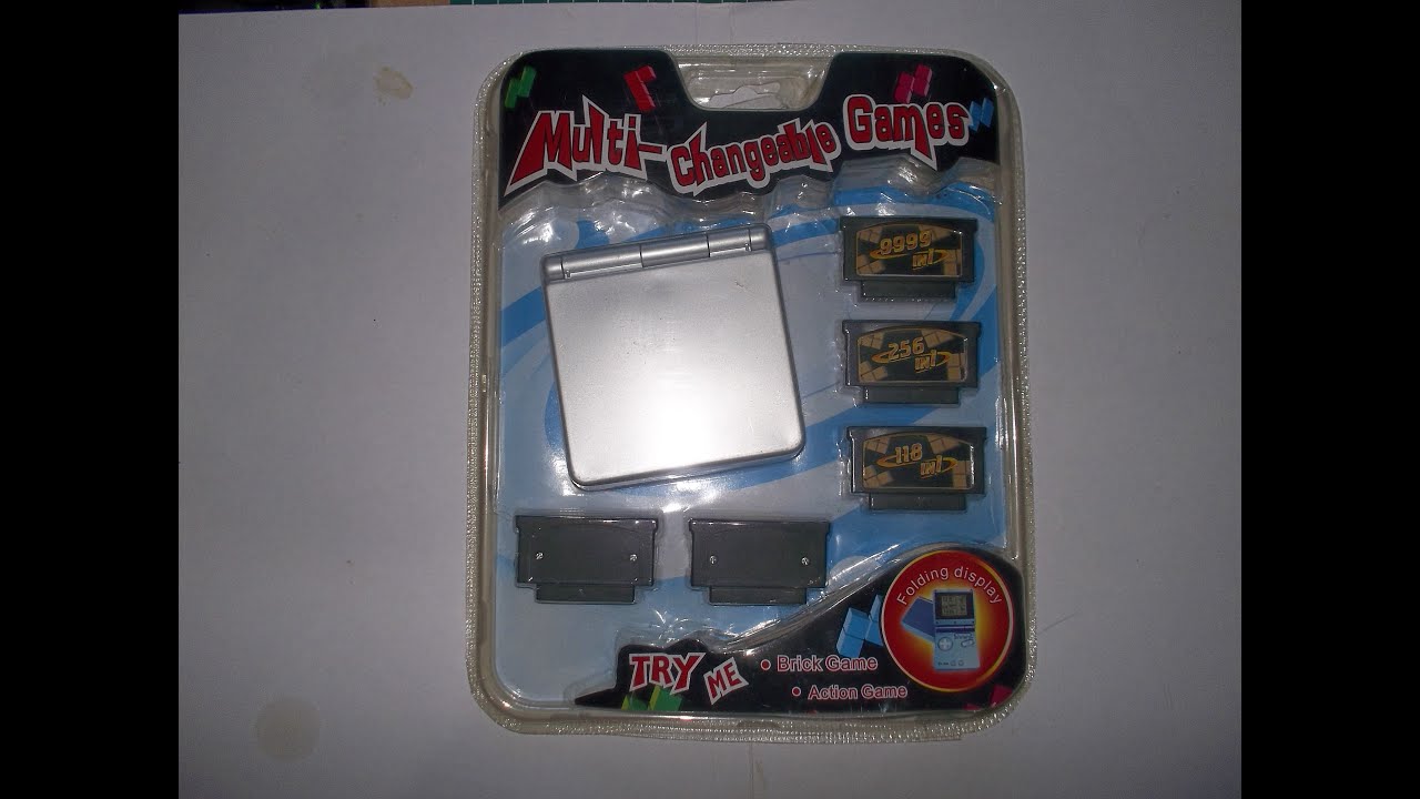CONSOLA MULTI CHANGEABLE GAMES