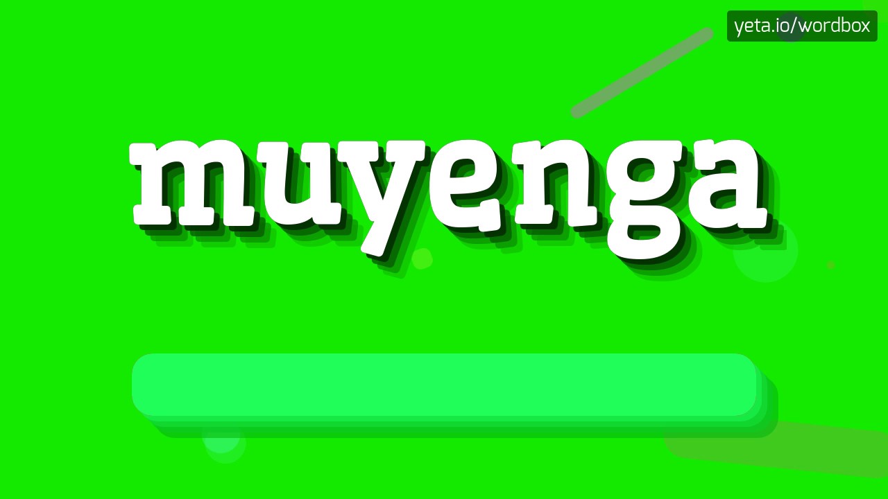 МУЕНГА - КАК СКАЗАТЬ МУЕНГА?