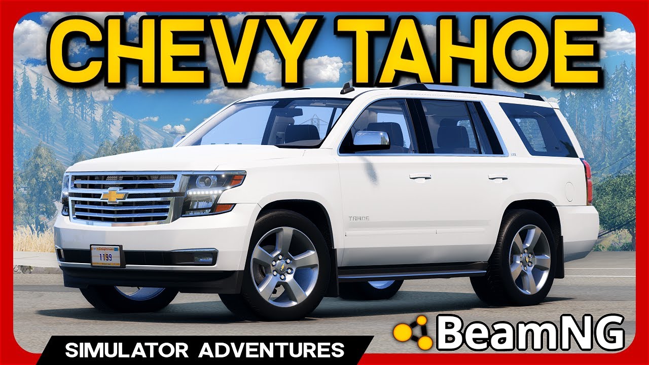 BeamNG Chevrolet Tahoe SUV Mod - Just Too Big?