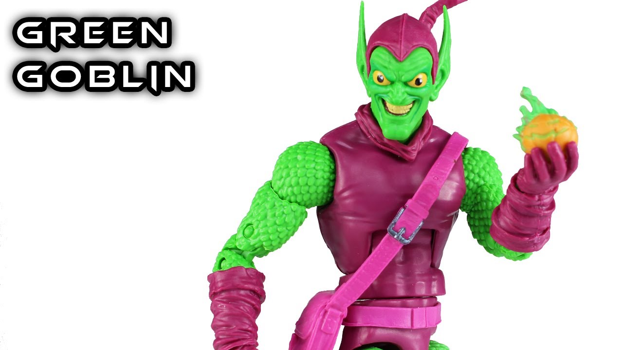 Marvel Legends GREEN GOBLIN Retro Spider-Man Action Figure Review
