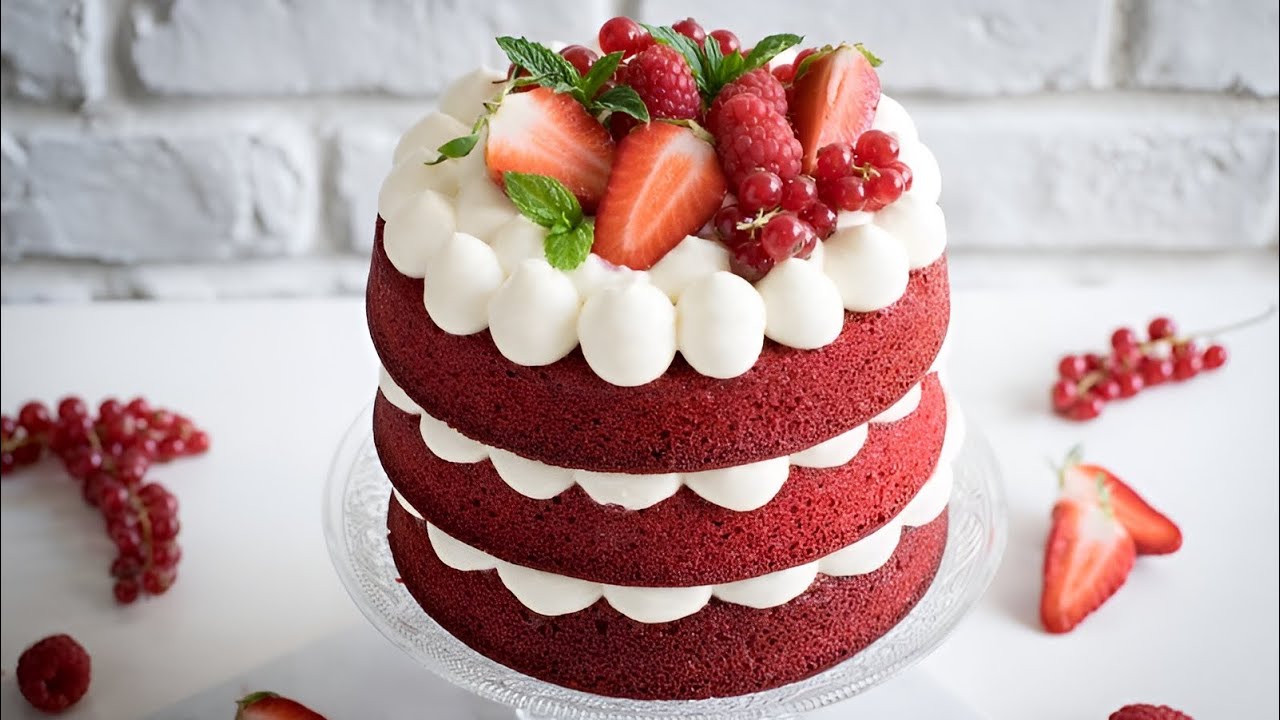 QUEQUE DE RED VELVET DE 20 CM