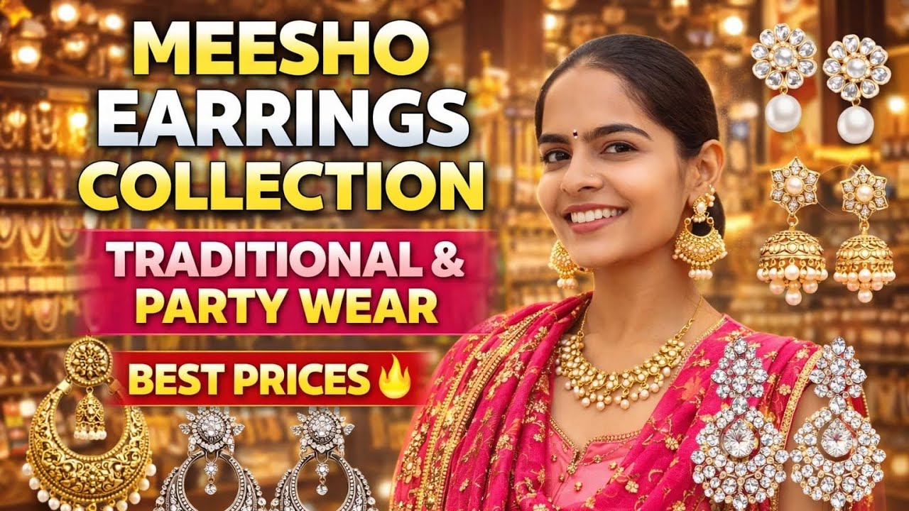 Beautiful Traditional ware earings collection...