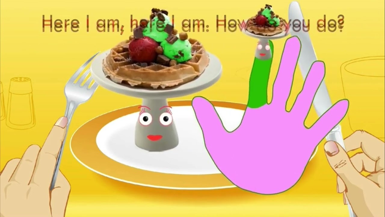 Ice Cream With Waffle Finger Family Song nursery Rhymes