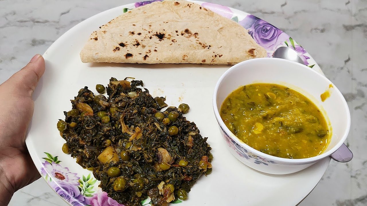 🔴Live Cooking - छत्तीसगढ़िया स्टाइल बथुआ सब्जी with Dal and Roti (Wednesday Lunch)