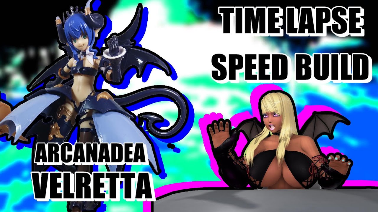[Speed Build] Arcanadea VELRETTA Model Kit Time Lapse