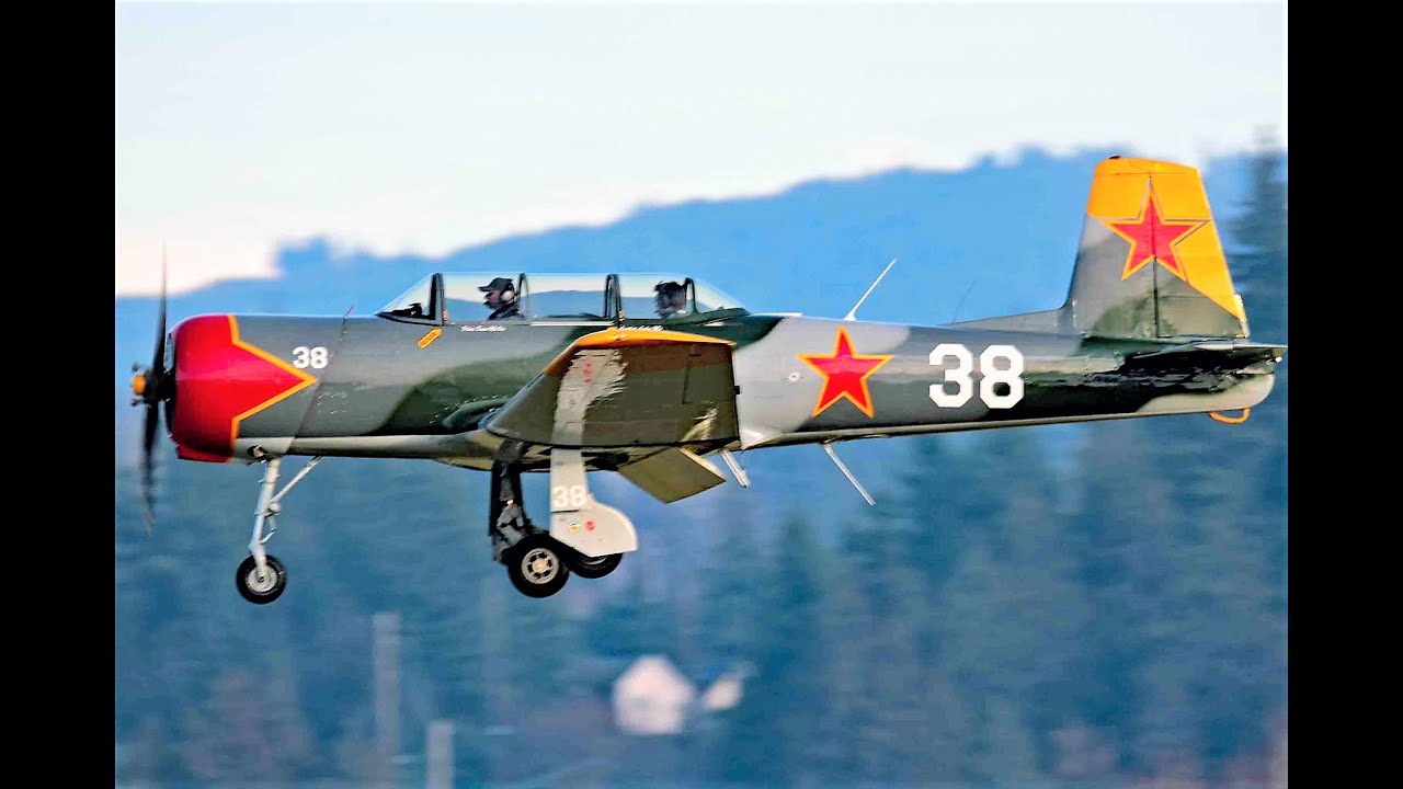 Warbird flight CJ 6 Nanchang Anacortes WA