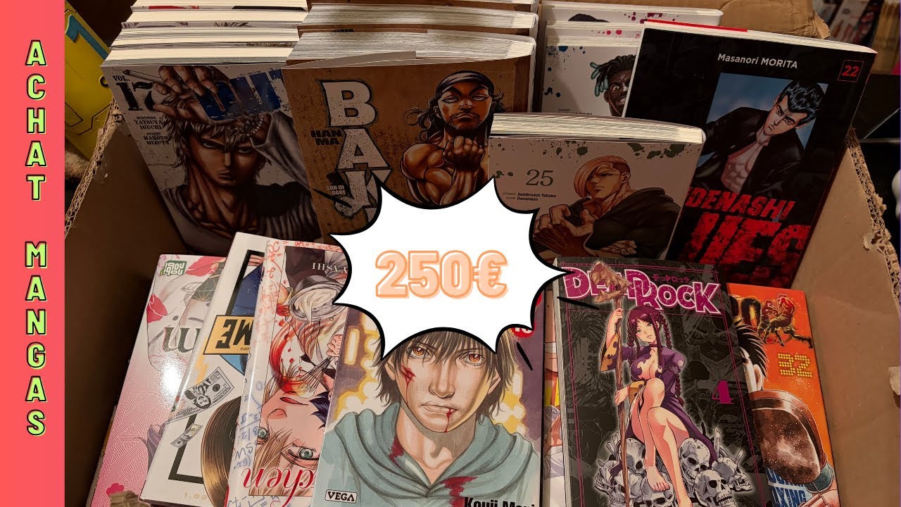 Achat mangas du 5/12/25