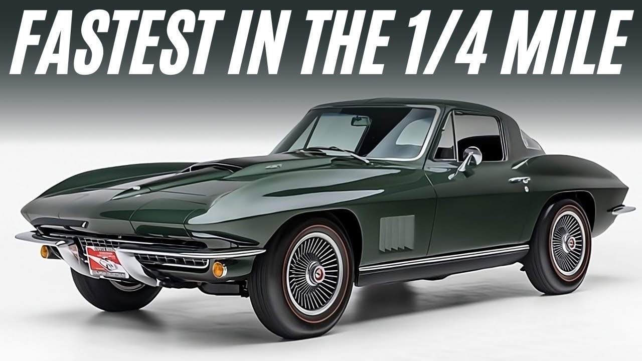 What was the FASTEST 1/4 MILE MUSCLE CAR from the 1960's??