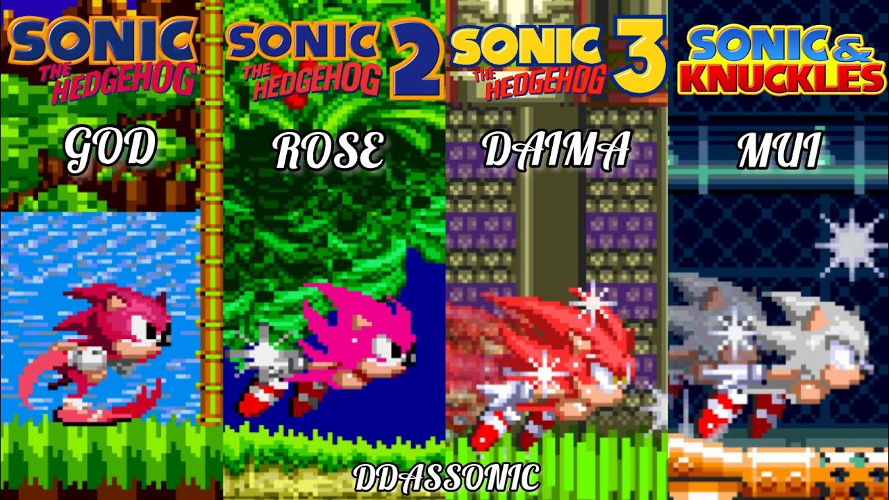 Evolution of Super Forms in Sonic Classic Trilogy Part ll