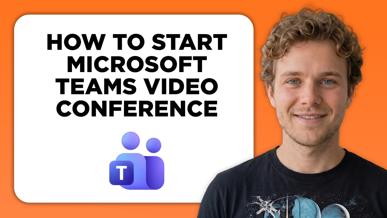 How to Start Microsoft Teams Video Conference (Full 2026 Tutorial)