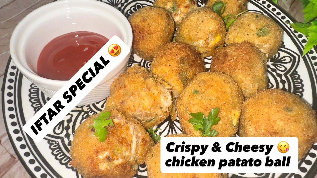 Easy Chicken Cheese Balls Recipe | Ramzan Special Iftar Snack