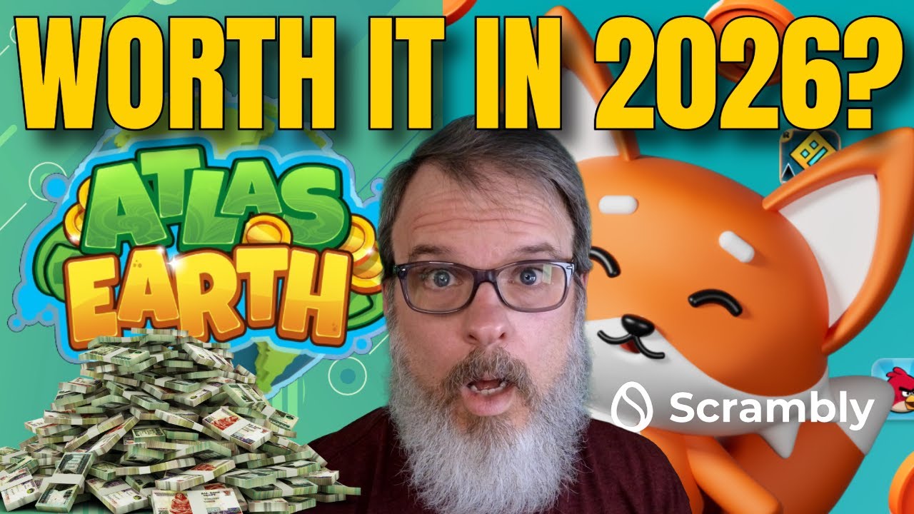 Scramblely в 2026 году: финансируйте свою империю Atlas Earth, пока ходите!