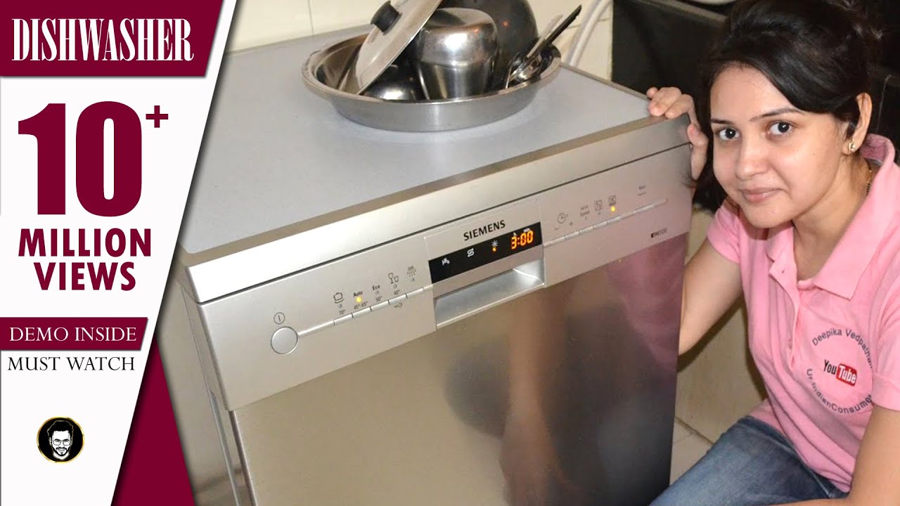 Обзор посудомоечной машины Siemens [SN25L882EU] от @UrIndianConsumer