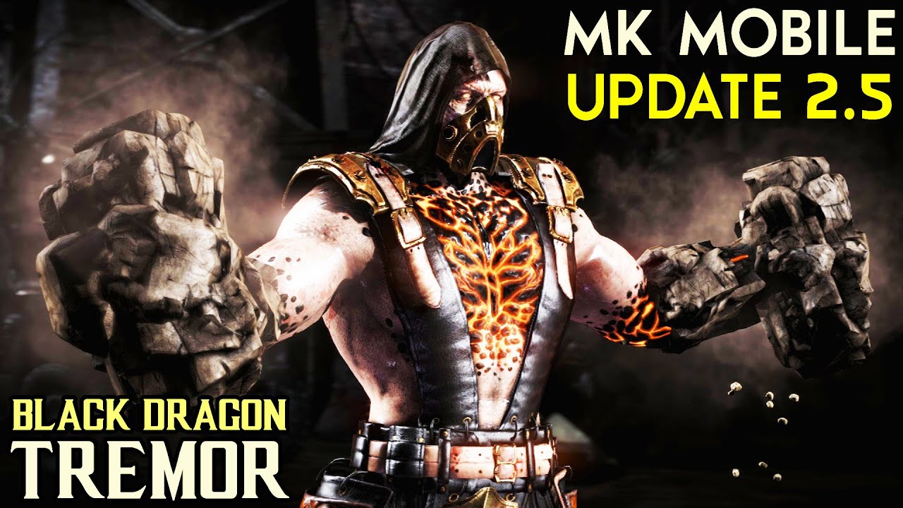 MK Mobile Update 2.5 News. Black Dragon Tremor Konfirmed?