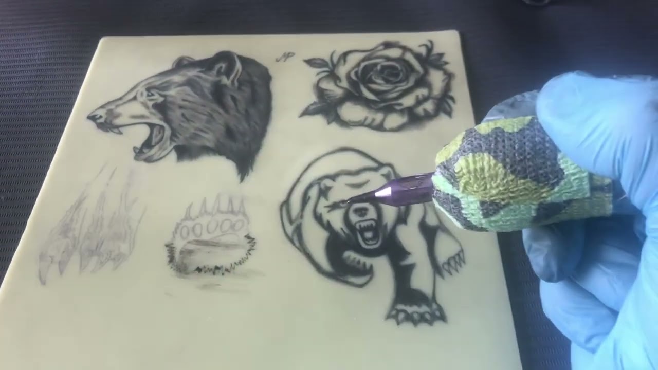 GENERALNIE TATTOO Kontury, wypełnienie tatuażu, nauka tatuowania. MASZYNKA Dragonhawk Pro Mast - Pen