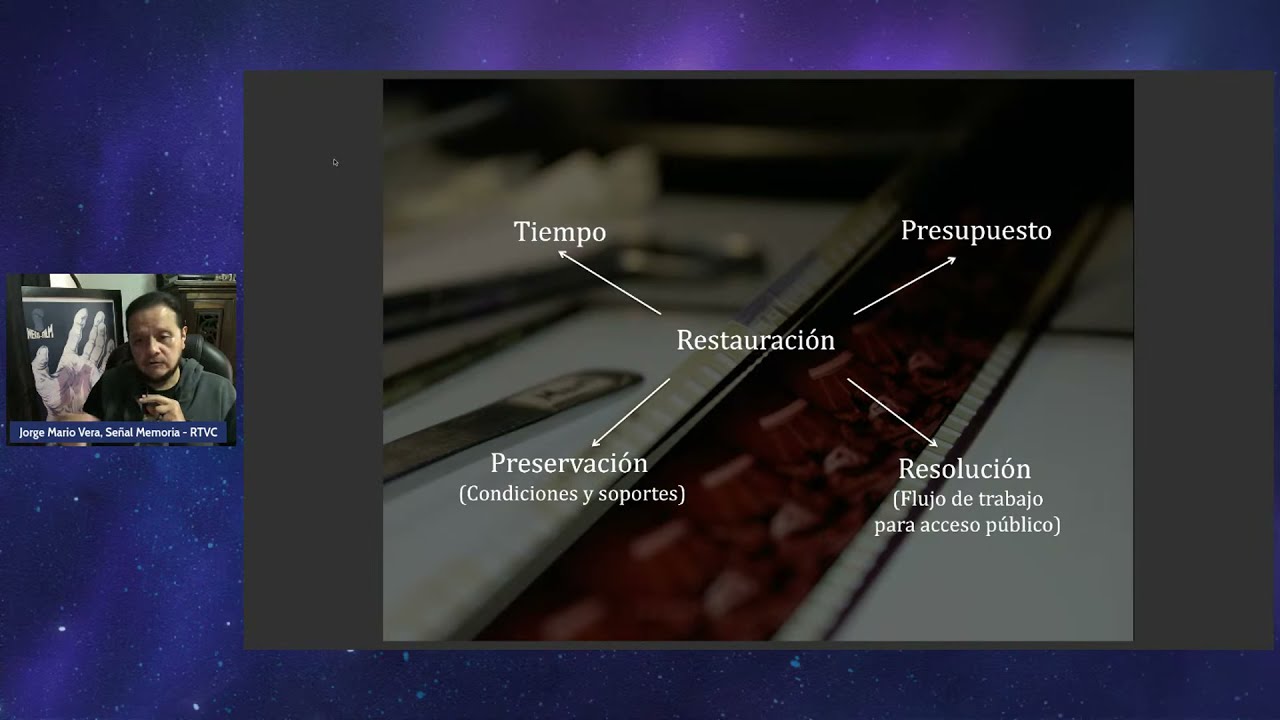 NIDO | Master Class: la restauraci&oacute;n digital de documentos f&iacute;lmicos patrimoniales.
