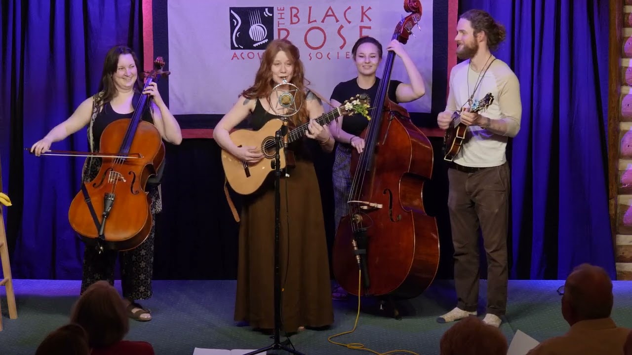 Redd & The Paper Flowers “Plastic Jesus” at The Black Rose Acoustic Society