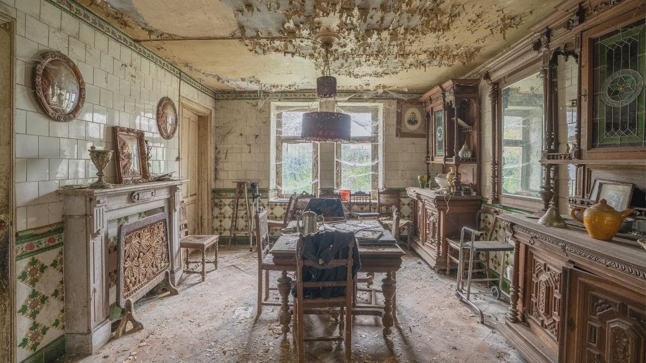 Casa lui a murit odată cu el – Fosta locuință abandonată a unui director de pompe funebre