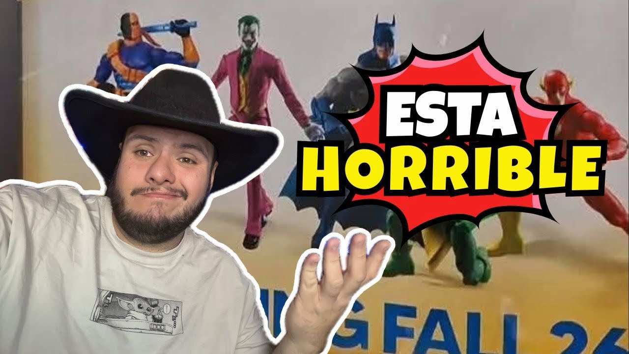 ¡Ya se veia venir! 🤦🏻‍♂️ Primer vistazo a las nuevas figuras de DC Comics de Mattel 😓