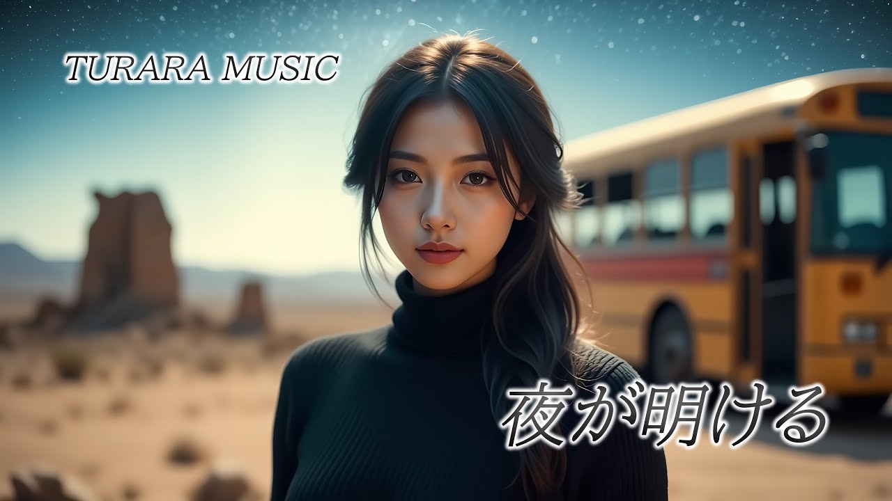 「夜明けの砂漠を駆けるバス - 夜が明ける (EDM/House Mix)」