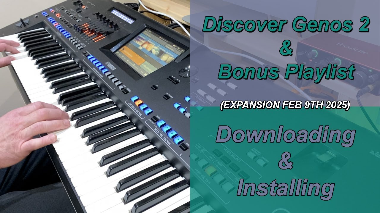 Discover Genos 2 and Bonus Playlist Downloading & Installing