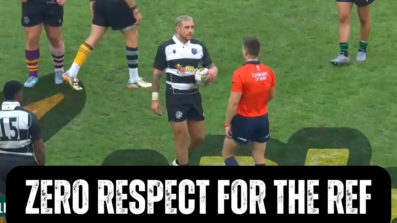 ZERO RESPECT Shown for the Referee - TJ Perenara