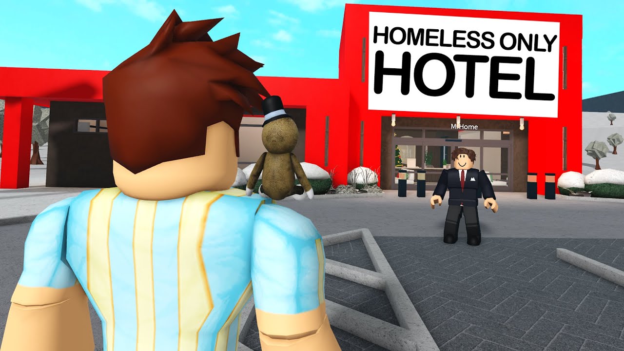 HOMELESS HOTEL Had A Secret.. It Was CRAZIER Than You Think! (Roblox)