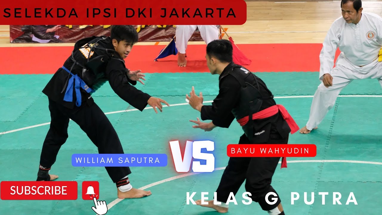 G PUTRA‼🔥 🔴BAYU WAHYUDIN🔴 VS 🔵WILLIAM SAPUTRA🔵