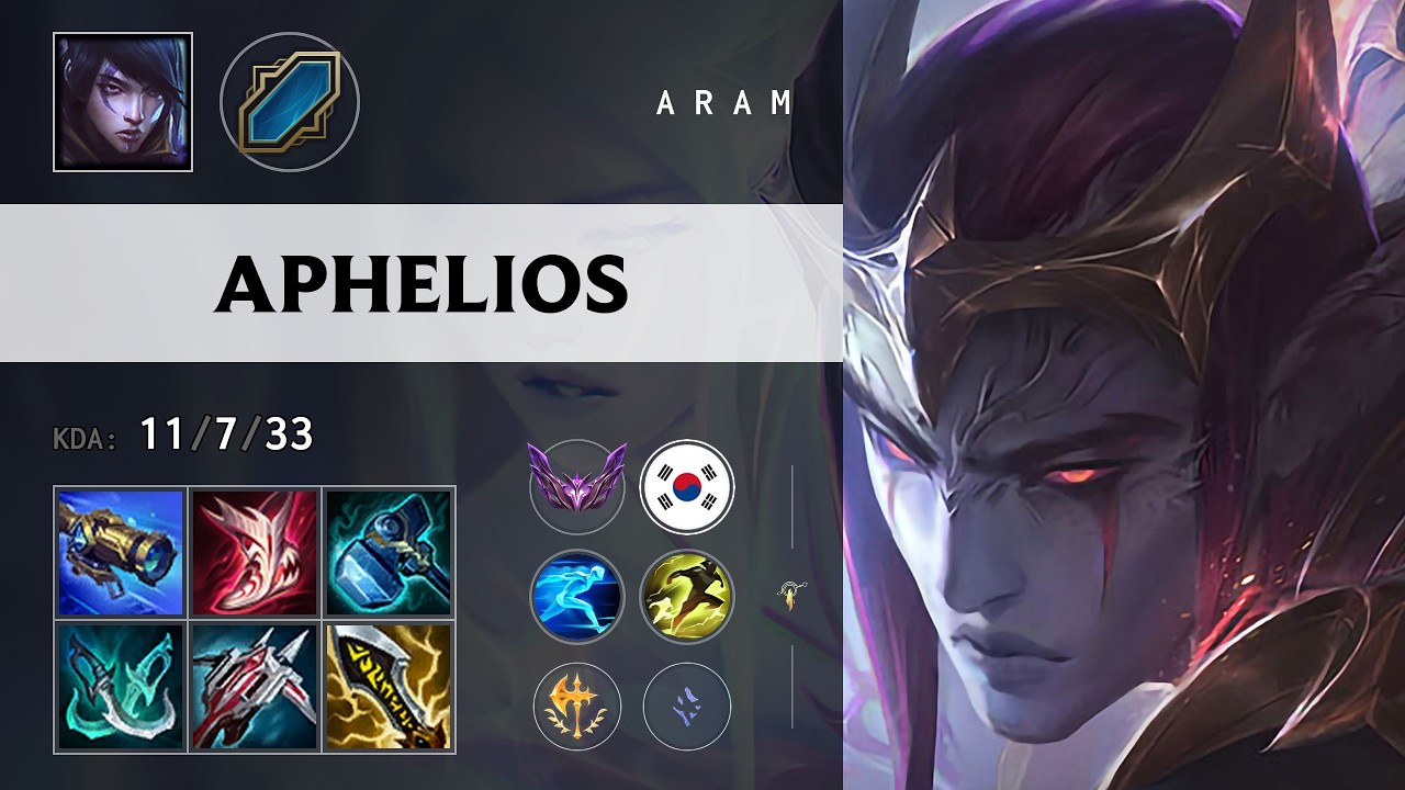 Aphelios ARAM - KR Master Patch 26.13