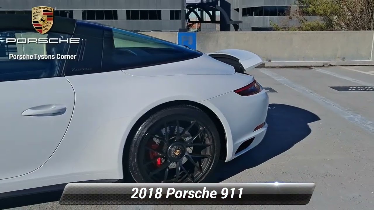 Used 2018 Porsche 911 Targa 4 GTS, Vienna, VA UP24932A