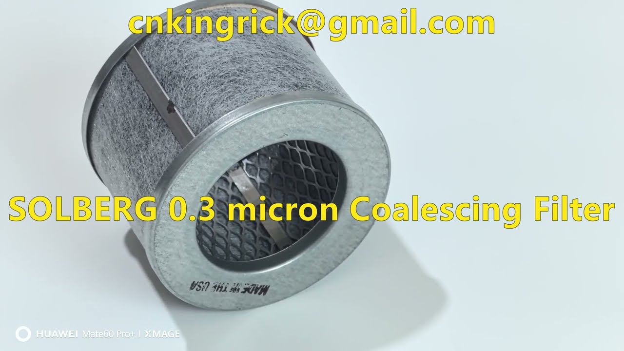 SOLBERG Electrostatic Adsorptive Media FilterCoalescing 0.3 micron Coalescing Filter GM843