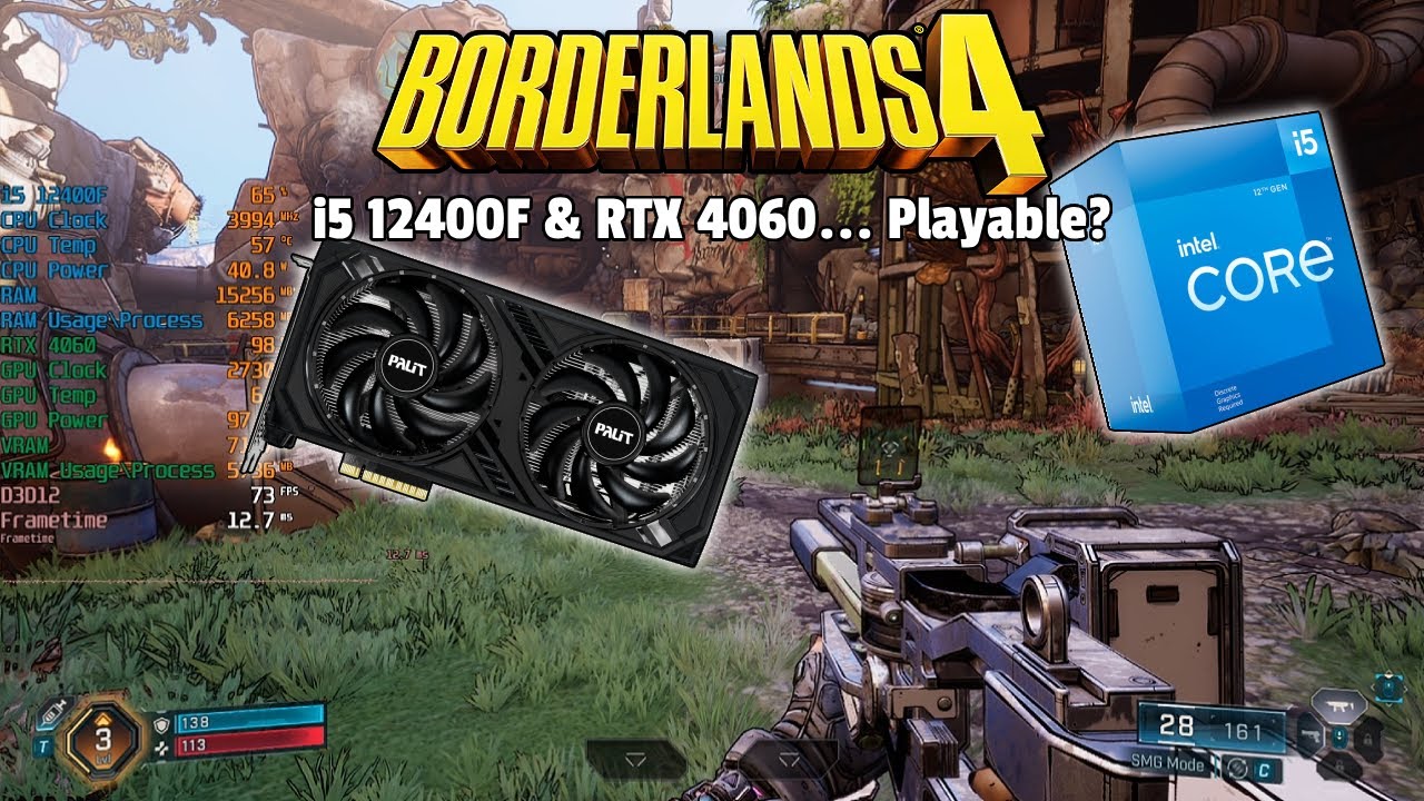 Borderlands 4 on my Budget RTX 4060 Gaming PC...