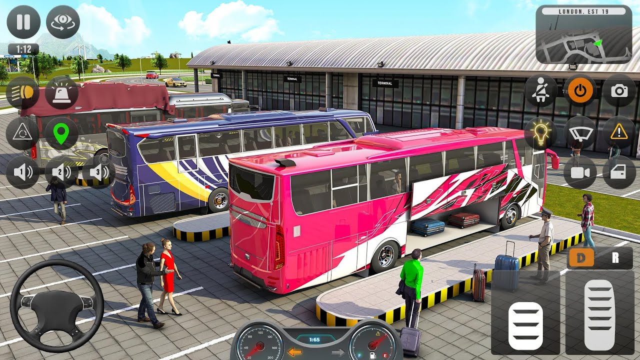 Indian Bus Game: Bus Wala Game, City bus game 3d present here with realistic bus driving features.