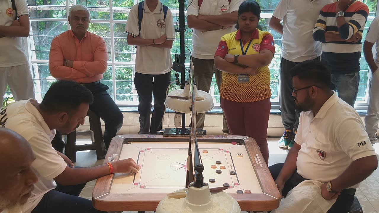 MCA Live Carrom: IDMTC-FINAL : Prashant More (Mumbai) vs Abhijit Tripankar (Pune)