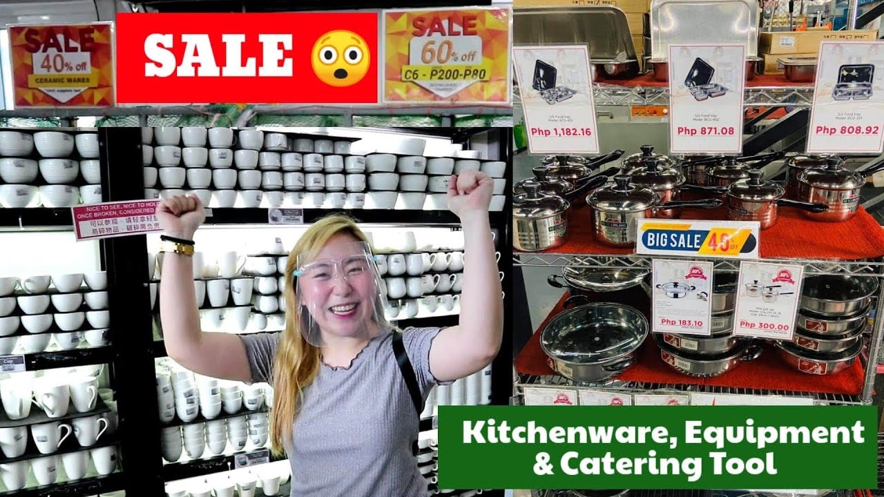 SALE| Kitchen Equipment & Tools (Home and Business Use) IBCOM - Detailed Vlog with Mommy O