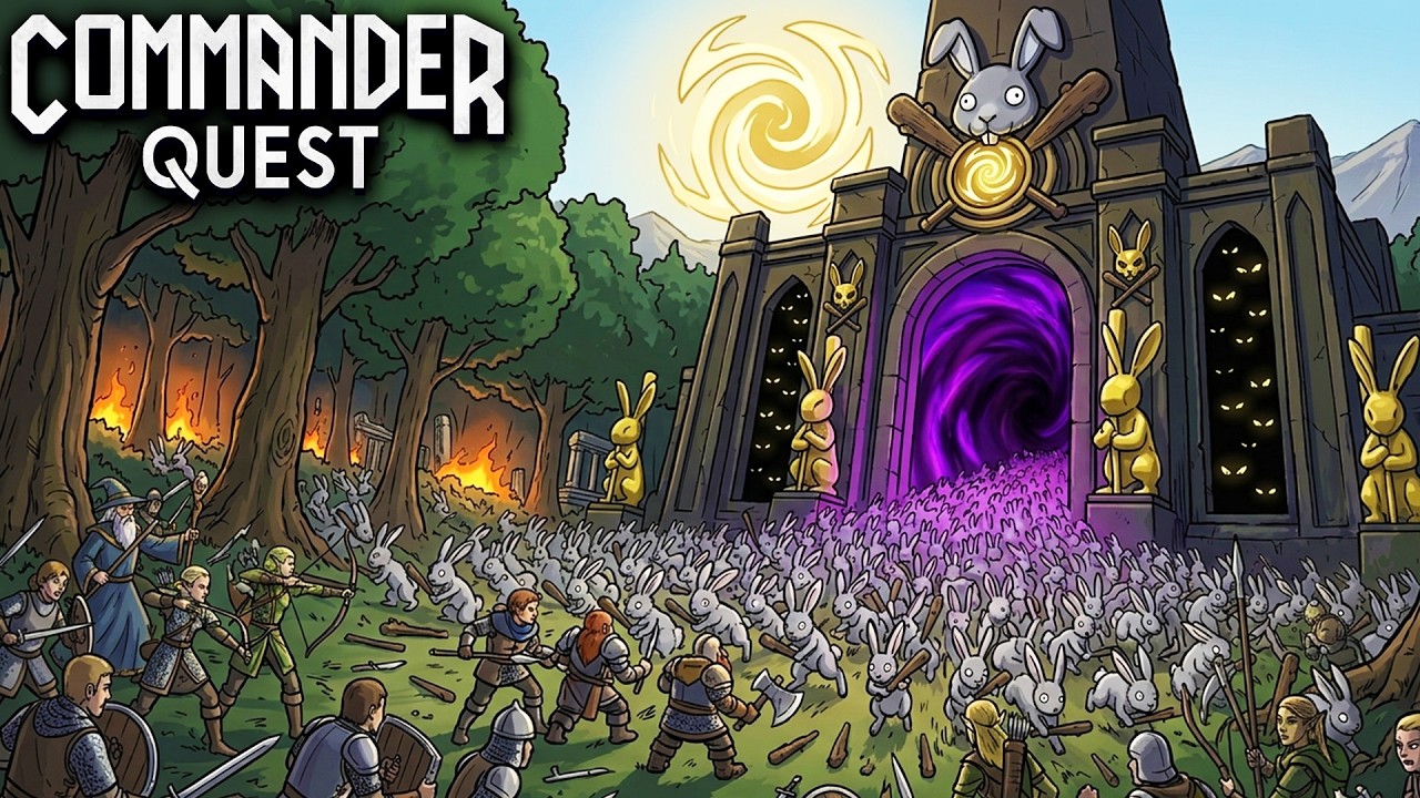 MILLIONS of Bunnies? This Build Was RIDICULOUS! - Commander Quest