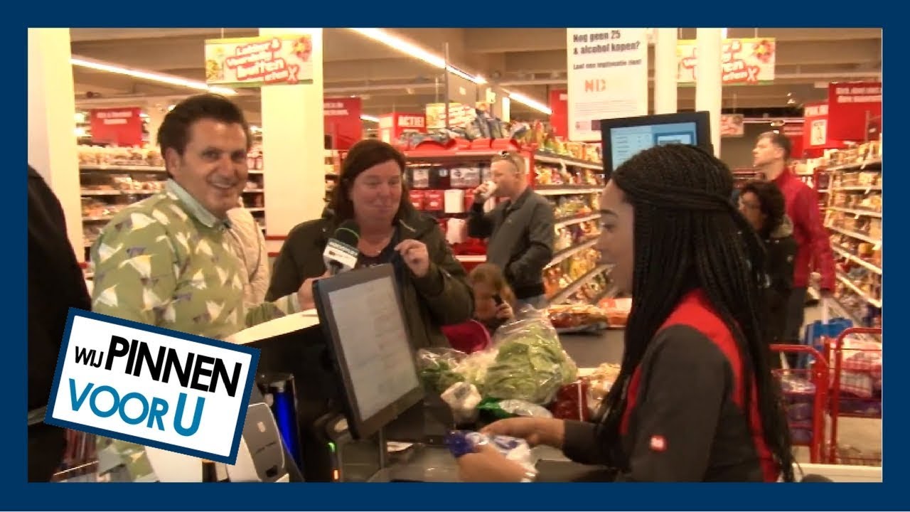 Wij Pinnen voor U -  Dirk Supermarkt - Winkelcentrum Hoogvliet