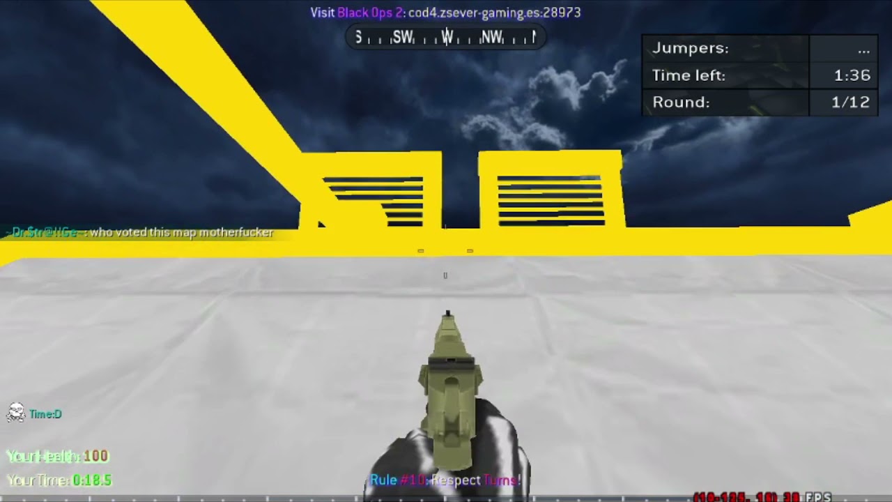 CoD4 Deathrun Sub80 FPS Challenge #2 - Gold