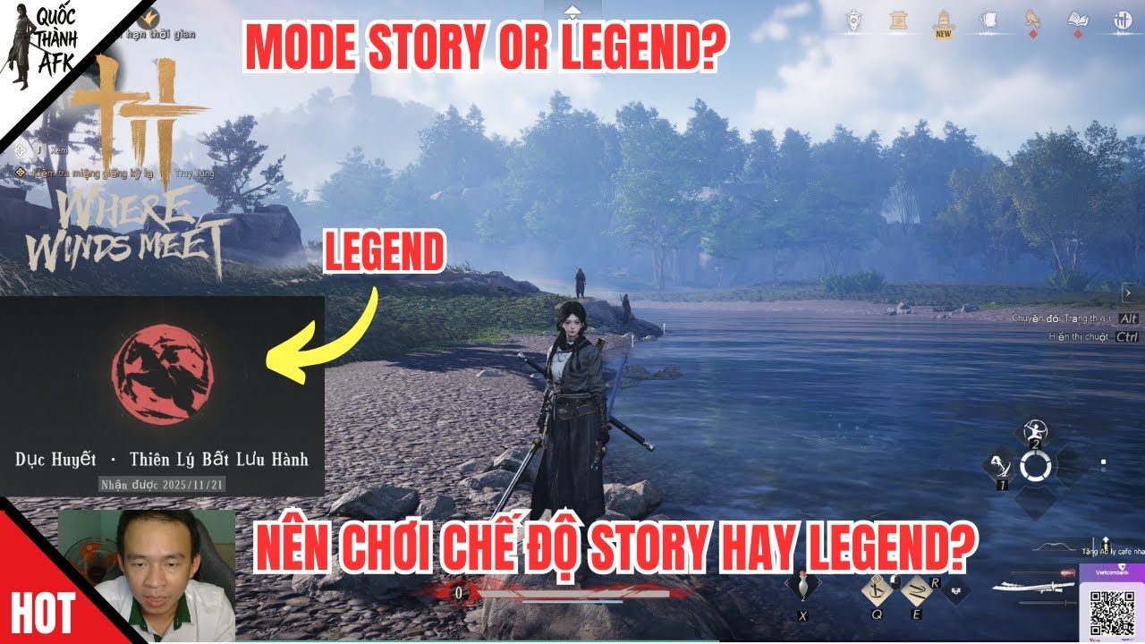 Where Winds Meet | Nên chơi Where Winds Meet ở chế độ Story hay Legend