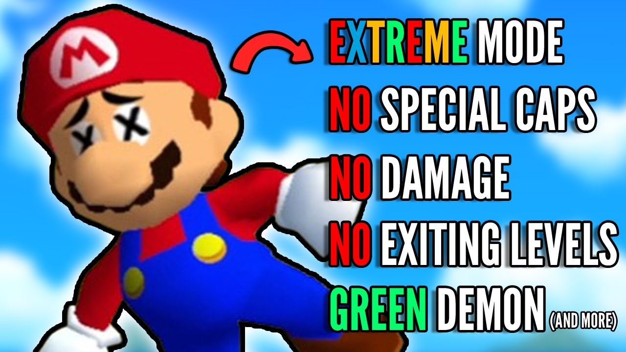 I Created The HARDEST Super Mario 64 Challenge... | IRONMARIO CHALLENGE