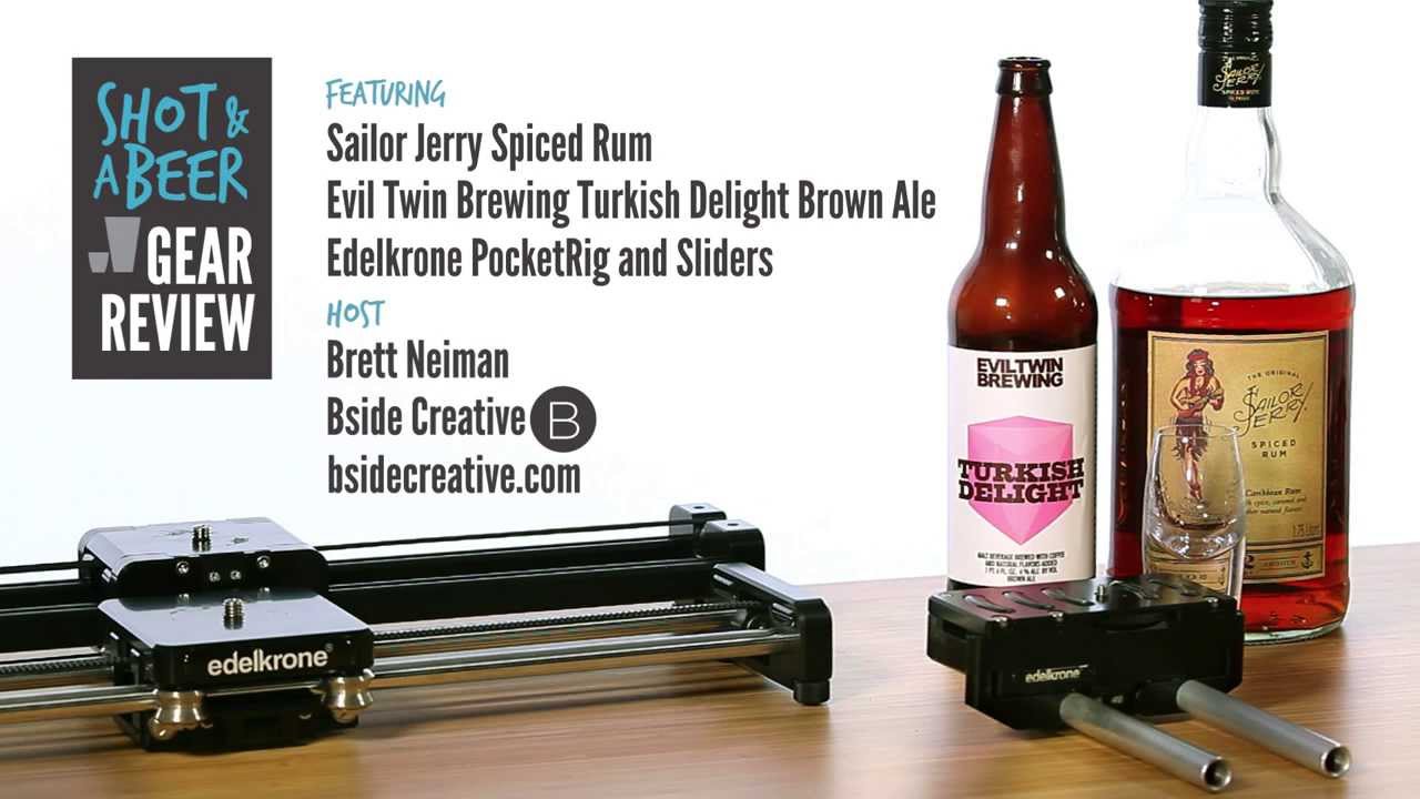 Shot & a Beer Gear Review - Edelkrone Pocket Rig and Sliders  Ep. 04