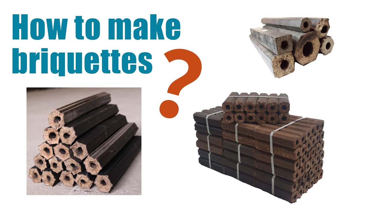 How to make briquettes? Take a look at sawdust pini kay briquettes production process here!