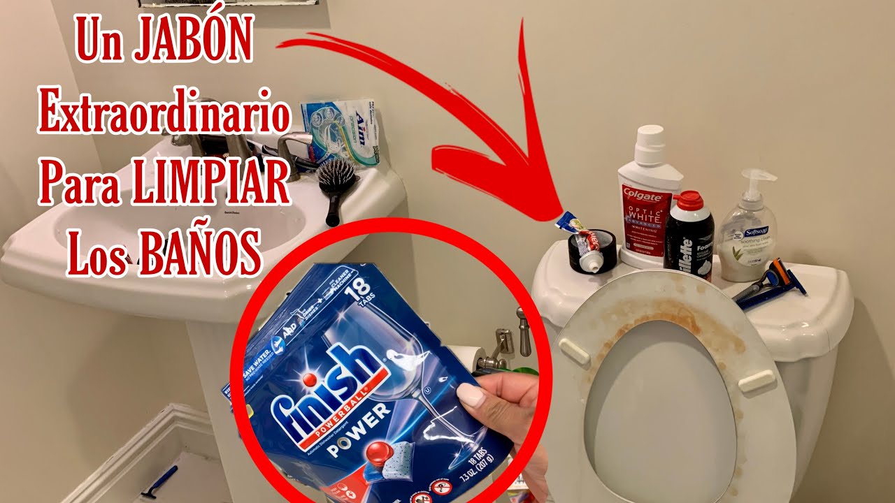 ✅ un JABON EXTRAORDINARIO para LIMPIAR LOS BAÑOS, QUEDARA TODO BRILLANTE Y BLANQUITO