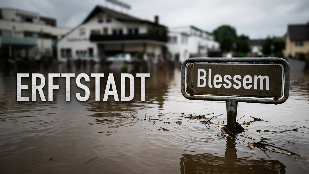 Hochwasser Erftstadt Bliesheim bis Blessem