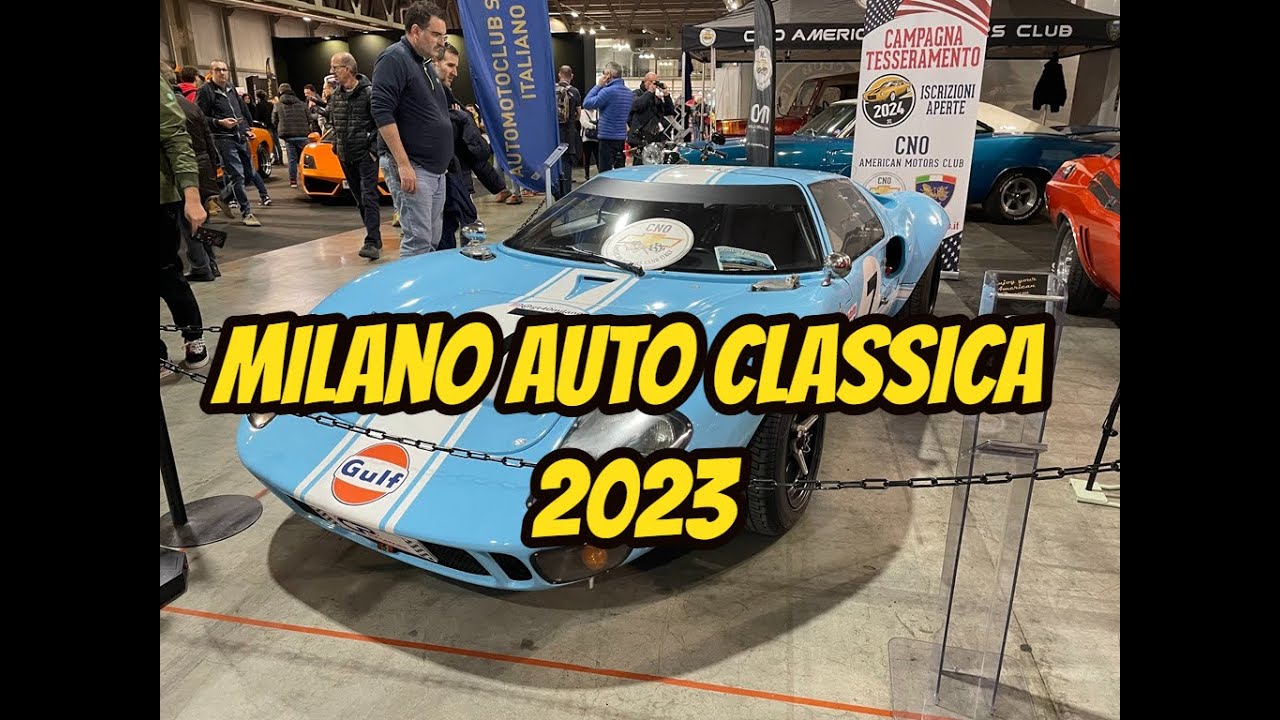 🎪 Milano AutoClassica 2023 - Fiera Milano Rho