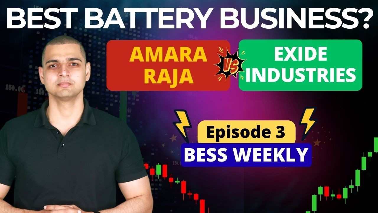 Amara Raja vs Exide Industries - Stock Analysis | Best Battery Stocks to buy now | BESS Sector